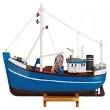 ib laursen Kutter Schiff Blau (23,5x6,7x23cm)
