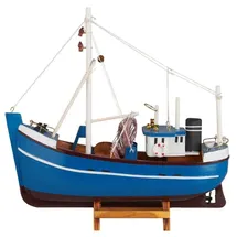 ib laursen Kutter Schiff Blau (23,5x6,7x23cm)