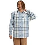 Roxy Let It Go Flannel Blau XS