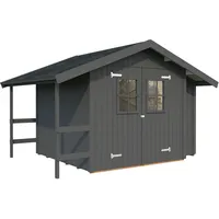Palmako Gerätehaus Marcus 6,5 m2 - 16 mm hellgrau