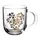 LEONARDO Tasse Blumenherz 400 ml, 1 x)