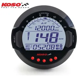 KOSO Lucht/brandstofverhouding meter en RPM datalogger met BOSCH® LSU 4.9 sensor