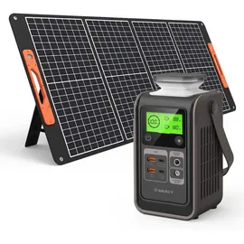 SWAREY S200 DC Powerstation 0,19 kWh mit 100W Solarpanel