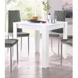 INOSIGN Esstisch Breite 80 cm weiß , 766035-0 B/H/T: 80 cm x 75 cm, x 80 cm