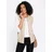 Classic Basics Strickweste in Sesam-Ecru-Meliert 42