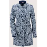 Madeleine Gehrock mit Jacquard-Muster in marine / wollweiß), | Gr.: 38
