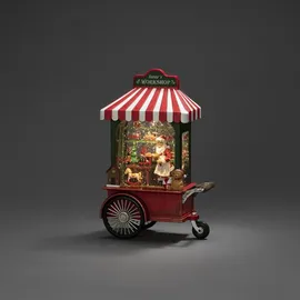 Konstsmide LED Wasserlaterne Santa in der Werkstatt