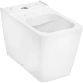 Hansgrohe EluPura Q Stand-WC mit WC-Sitz Weiß Keramik