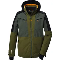 KILLTEC Herren Skijacke/Funktionsjacke mit abzippbarer Kapuze und Schneefang KSW
