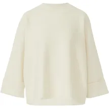 Comma, Strickponcho mit Stehkragen Beige M