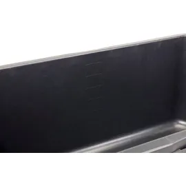 kaiserkraft Mörtelkasten 90 l 1-tlg. Schwarz