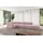altdecor Modulares Sofa Ecksofa in L-Form - Felto-L2 - 380x190x70 cm Rosa Corner modular Sofa Eckcouch Couch Wohnlandschaft Cauchsofa Polstersofa - Rosa