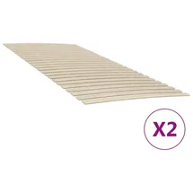 vidaXL Bettlattenrost Ersatz mit 48 Latten 2 Stk. 100 x 200 cm