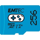 Emtec Gaming R100/W50 microSDXC 256GB, UHS-I U3, A1, Class 10 ECMSDM256GXCU3G