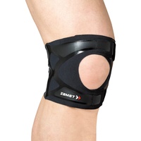 Zamst Filmista Ultradünne Kniebandage - Kompressions Patellasehnenbandage - Bandage Knie zur Stabilisierung - Stützt beim Laufen & bei Leichten Sportarten - Alternative zum Taping
