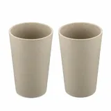 Koziol Connect Cup Becher, 350ml, 2-teilig, desert sand