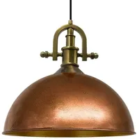 Bamyum Lipeo-Marine Küchenlampe 40 cm, Metall E27 Pendellampe