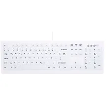 Active Key MedicalKey AK-C8100・Tastatur-Abdeckung・Weiß・Tastatur・105 Tasten (AK-C8100-W/GE)