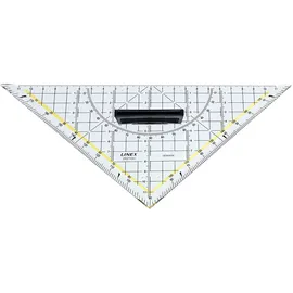 LINEX Geometrie-Dreieck 2621GH 22,5 cm Transparent