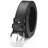 BEZLIT Ledergürtel elegant schwarz 140