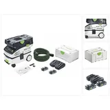 Festool CTLC MINI I-Basic Akku Absaugmobil 36 V ( 2x 18 V ) Staubkl. L + 2x Akku 4,0 Ah + Ladegerät + Systainer