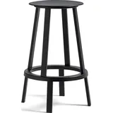 Hay Revolver Barhocker 65 cm, schwarz