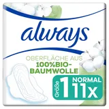 Always Cotton Protection Normal Binden Nicht parfümiert 11 St.