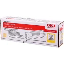 Laser/Kopierer OKI 43872305 OKI C5650 TONER YELLOW