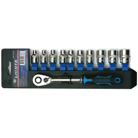 Boni-Shop® Innensechskant Nuss Satz 3/8 Zoll -tlg.