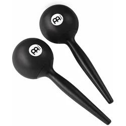 Meinl Percussion PM3BK - Kunststoff Maracas - Black - Maracas