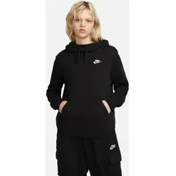 NIKE Damen Kapuzensweat W NSW CLUB FLC FNL HOODIE, BLACK/WHITE, XS