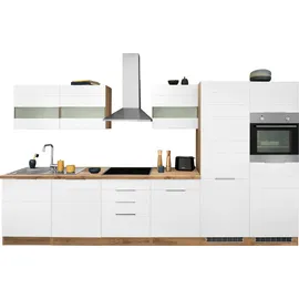 kochstation Küchenzeile KS-Luhe 360 cm weiß