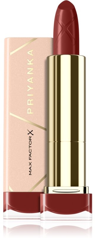 Max Factor x Priyanka Colour Elixir langanhaltender Lippenstift mit mattierendem Effekt Farbton 82 Warm Sandalwood 6,5 g