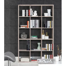 Forte Mauro Standregal 107,2 x 32,9 x 176,3 cm Braun