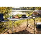Mojawo Campingtisch XXL Aluminium Schwarz