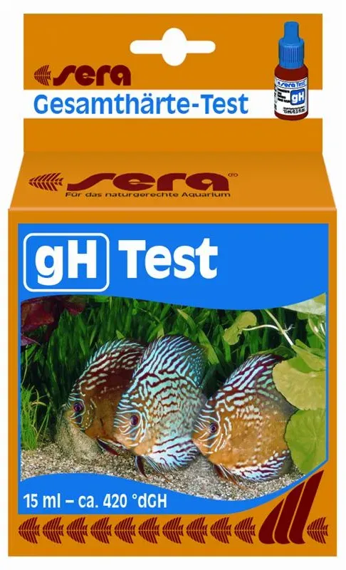 sera Gh-Test | zur Bestimmung der Gesamthärte von Wasser