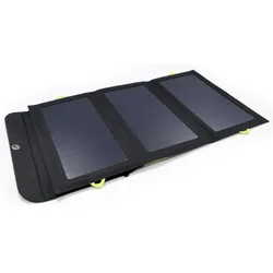 Basic Nature Solar-Ladegerät Powerbank 5V/21W - STK - schwarz