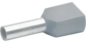 Klauke Zwillings-Aderendhülse 2x4qmm gr isol. 874/12