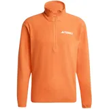 adidas Multi Essentials Fleece Mit Durchgehendem Reißverschluss Orange XL