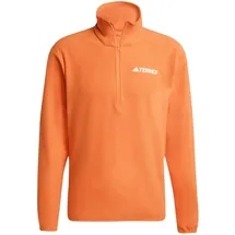 adidas Multi Essentials Fleece Mit Durchgehendem Reißverschluss Orange XL