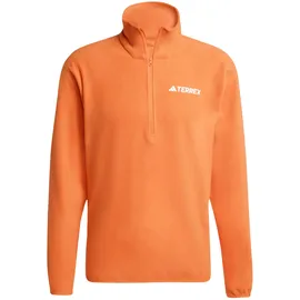 adidas Multi Essentials Fleece Mit Durchgehendem Reißverschluss Orange XL