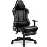 GTPLAYER Gaming Stuhl Holz Schwarz