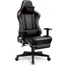 GTPLAYER Gaming Stuhl Holz Schwarz