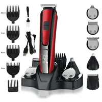 Qivee Haarschneidemaschine Haarschneider Profi Trimmer Rasierer Bart Clipper Hair
