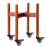 Generisch Pflanzenständer , Blumenregal Auf Rollen, Hoher Pflanzenständer Mit Rollen Für Drinnen Und Draußen, Blumenständer Pflanzenständer Blumenbank Blumentreppe Pflanzentreppe Standregal