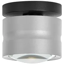 Hell Elements LED-Deckenleuchte Mika Alu, Eisen, Stahl & Metall Grau Alu