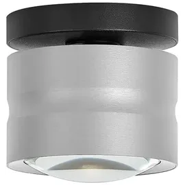 Hell Elements LED-Deckenleuchte Mika Alu, Eisen, Stahl & Metall Grau Alu