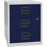 BISLEY PFA Rollcontainer 41,3 x 40 x 52,1 cm blau