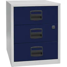 BISLEY PFA Rollcontainer 41,3 x 40 x 52,1 cm blau