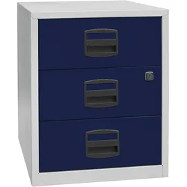 BISLEY PFA Rollcontainer 41,3 x 40 x 52,1 cm blau